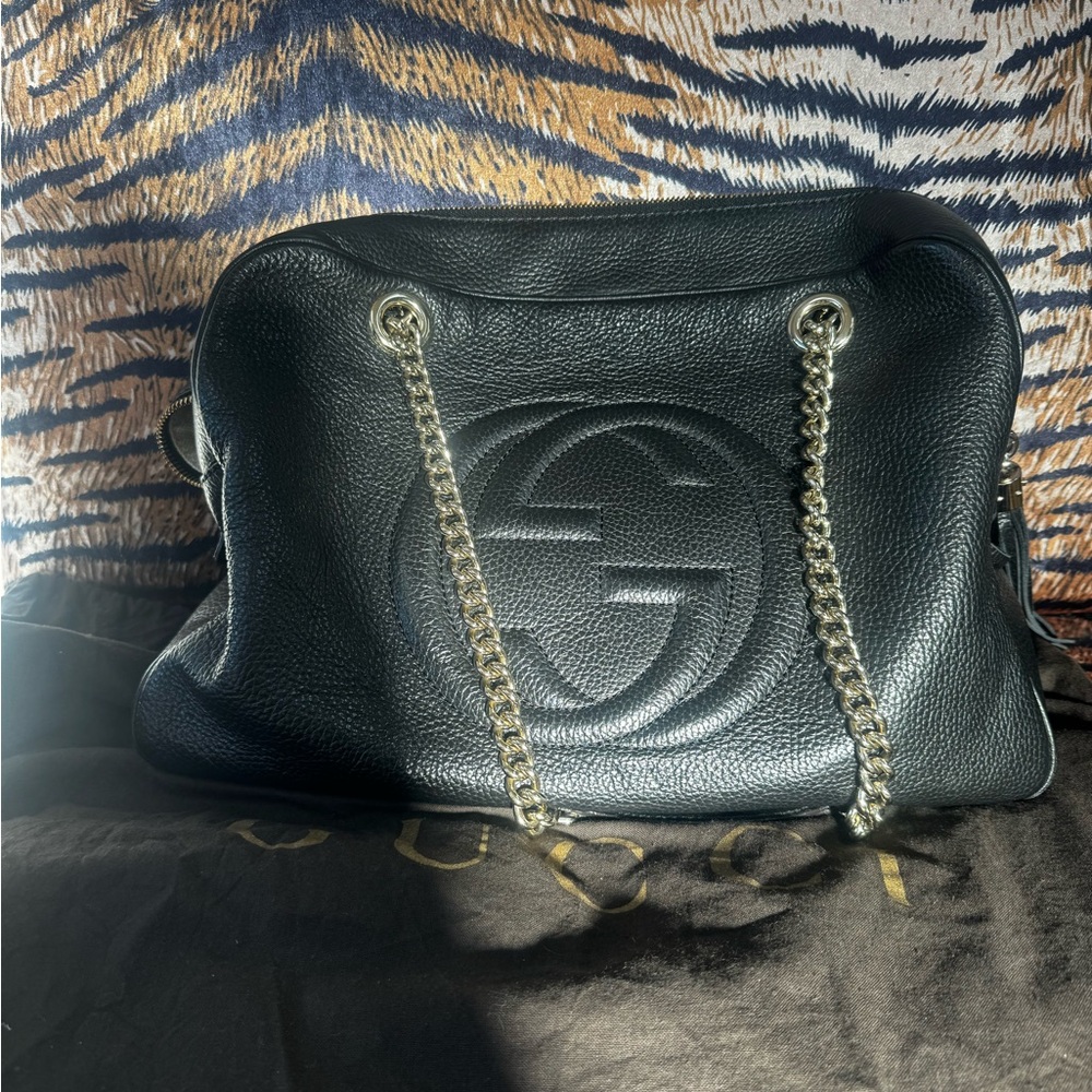 Gucci Soho Leather Shoulder Bag